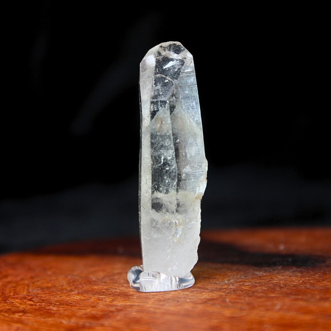 Natural Himalayan Clear Quartz Crystal 13g Raw Point Mineral from India