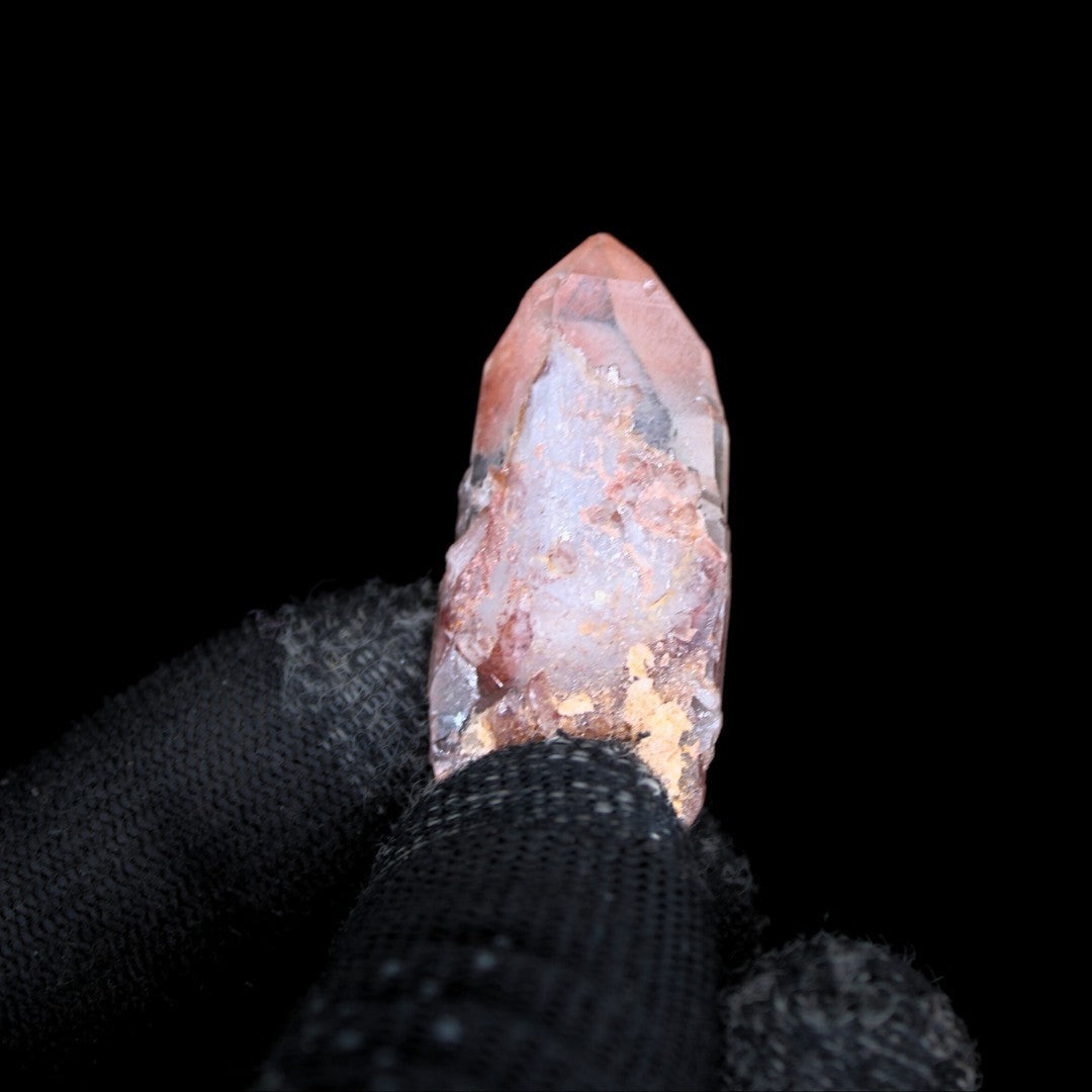 Rare Phantom Quartz Crystal 10g Mini Cabinet Specimen from India