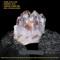 Tiny Phantom Quartz 10g  Inclusions Mini Crystal India