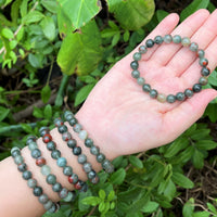 8 mm Bead Gemstone Bracelets: BUY 3 GET 1 FREE! (Stretch Crystal Bead Bracelets)