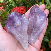 Extra Large Amethyst Rough Points, 2.5 - 3.25" Raw Amethyst Points, Bulk Lot