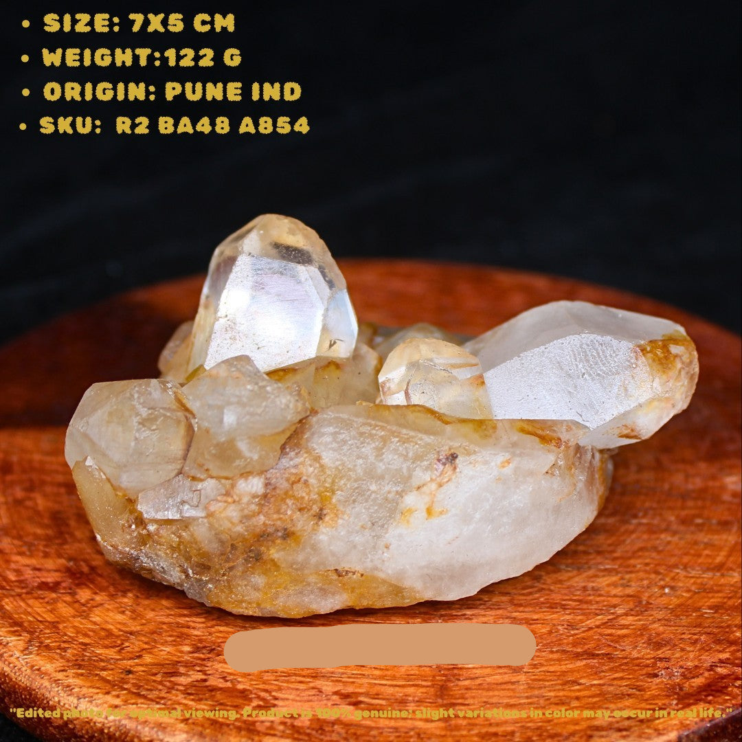 Natural Phantom Quartz 55g Crystal Point Spiritual Stone India