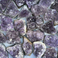 Grade A Amethyst Cluster, Amethyst Geode, Raw Amethyst Druze, Wholesale Bulk Lot