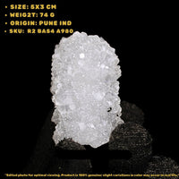 🌈 Rainbow Aura Quartz Crystal 74g – Chakra Healing, Meditation & Energy Stone