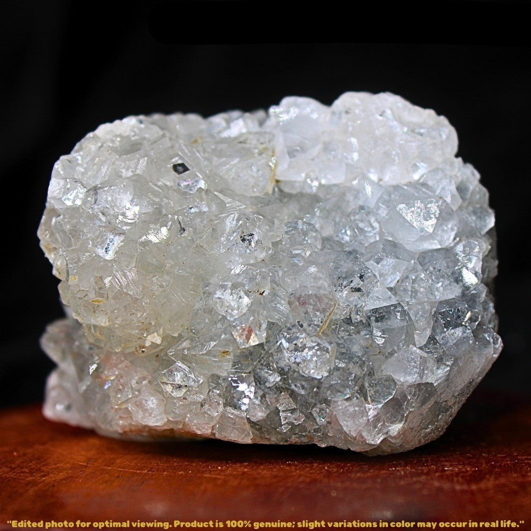 Rare 178g Apophyllite Crystal Cluster Natural Mineral Specimen from India