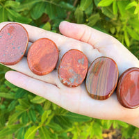 Natural Crystal Worry Stone: Choose Gemstone (Crystal Healing Pocket Stone)