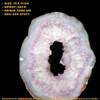 Amethyst Cluster 503g for Third Eye Chakra Calmness & Energy Healing