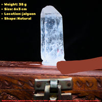 Himalayan Clear Quartz Cluster 35g 6x3cm Natural Raw Crystal Healing Stone