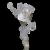 Apophyllite Cube Cluster Tower Shape 11cm 150g Natural Mineral Specimen Repaired