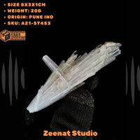 20g Natural Scolecite Cluster | Energy Stone for Calm Healing & Balance