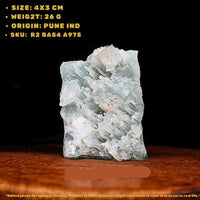 🔹 Blue Chalcedony Healing Crystal 26g | Calming & Throat Chakra Stone