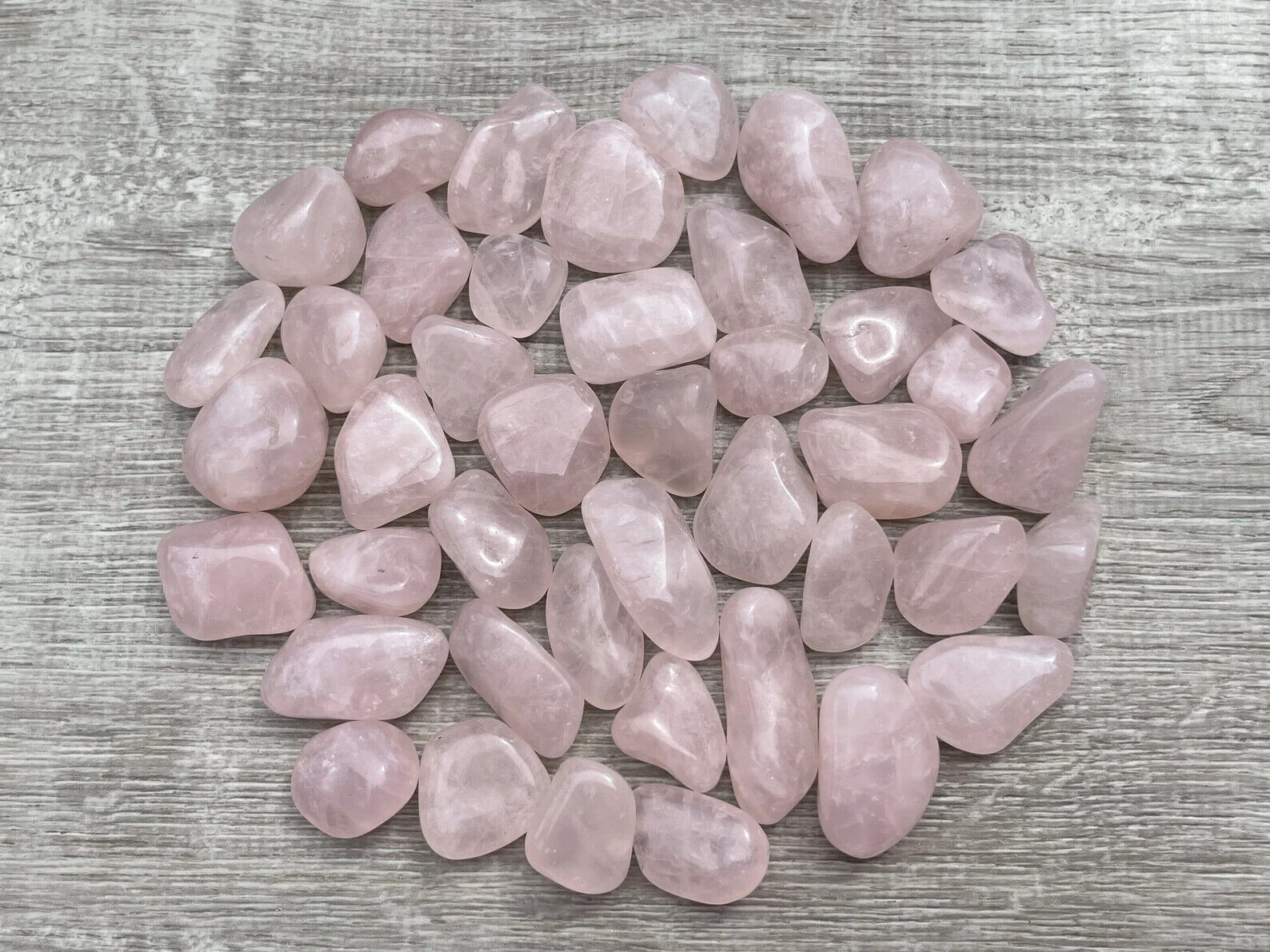 1/2 Lb Lot Tumbled Stones, 0.75-1.25" Crystal Healing Stones, Choose Stone Type