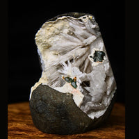 Scolecite Geode 110g Reiki Healing Crystal for Sleep Peace Meditation