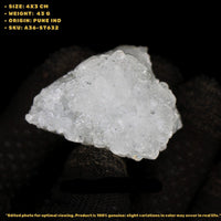 Natural Rainbow Quartz Crystal Cluster 43g Healing Specimen India 4x3 cm