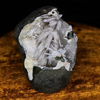 Scolecite Geode 110g Reiki Healing Crystal for Sleep Peace Meditation