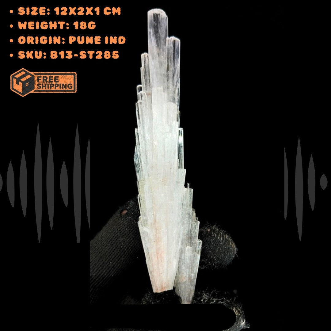 Scolecite Healing Crystal 18g Calming Stone for Meditation & Peace Reiki