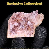 103g Red Phantom Quartz Crystal Rare Growth Formation India Specimen