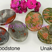 Wholesale Lot 11 PCs Natural Crystal Worry Stone Healing Energy