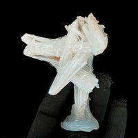 Natural Scolecite Crystal 80g 9x4cm Zeolite Needle Cluster India Specimen