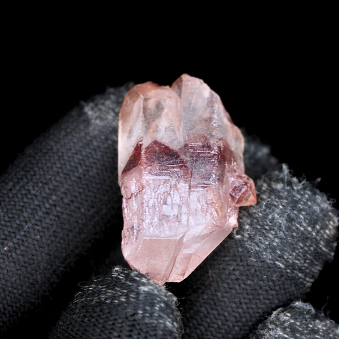 Phantom Quartz Crystal 15g Mineral Specimen with Visible Inclusions 3x2cm