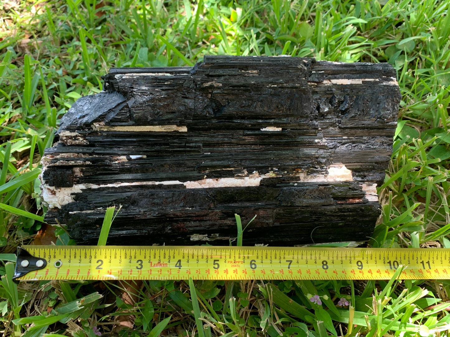 Extra Large Black Tourmaline Chunk / Rod / Log, Natural Rough Black Tourmaline