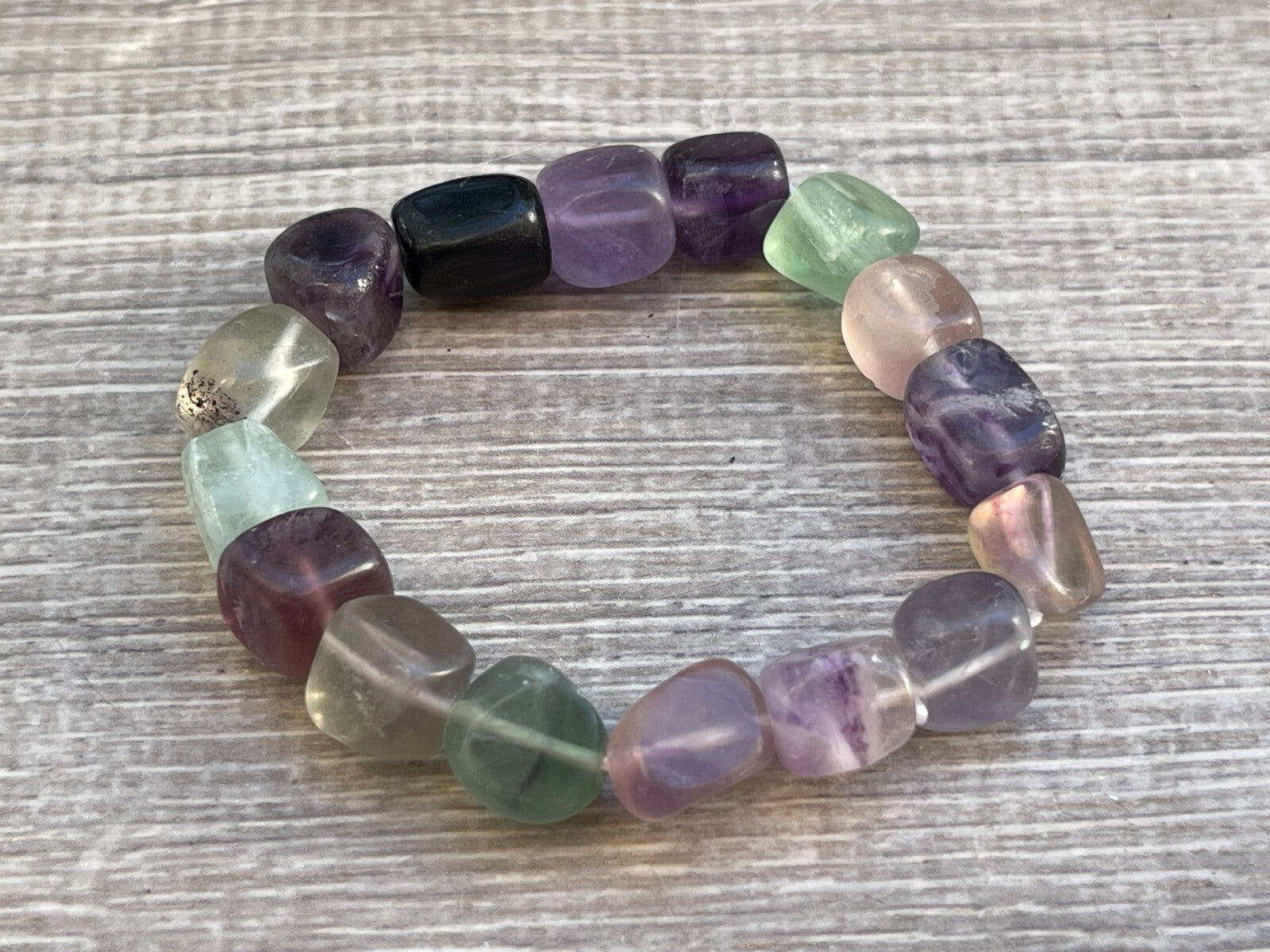 Wholesale Grade A++ Gemstone Nugget Bracelet, Choose from 18 Gemstone Types
