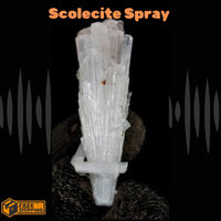 8g Scolecite Raw Cluster | Natural Reiki Stone | Chakra Balancing Crystal