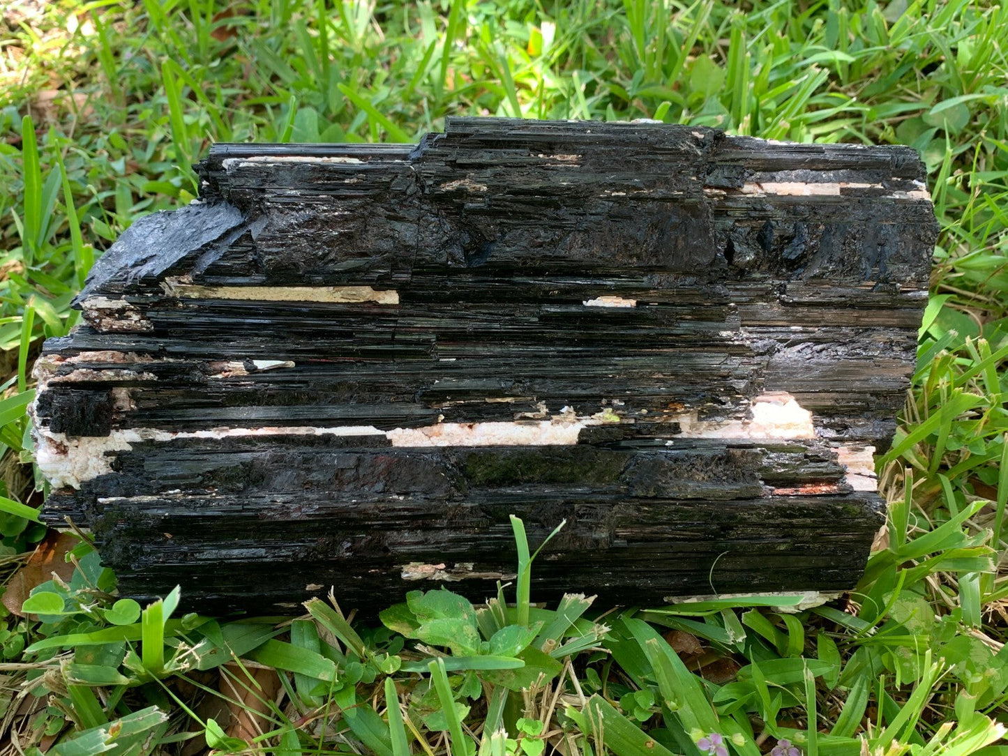 Extra Large Black Tourmaline Chunk / Rod / Log, Natural Rough Black Tourmaline