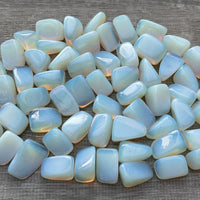 1/2 Lb Lot Tumbled Stones, 0.75-1.25" Crystal Healing Stones, Choose Stone Type