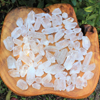 Wholesale Bulk Lot 1 lb Natural Clear Quartz Crystal Points Wand, AAA Quality