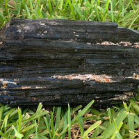 Extra Large Black Tourmaline Chunk / Rod / Log, Natural Rough Black Tourmaline