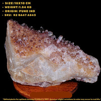 Rare Phantom Quartz Crystal 1.54kg Collector Specimen Himalayan India