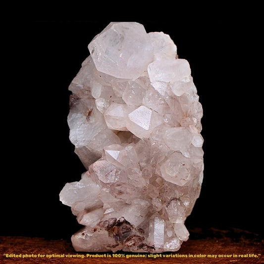 Phantom Quartz 276g 8x5cm Rare Growth Layer Natural Mineral India