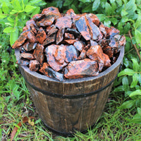 Raw Natural Mahogany Obsidian Crystals - Choose How Many - Raw Obsidian Stones