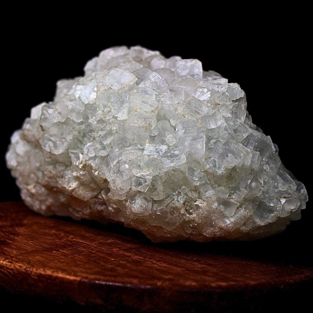 Apophyllite Heulandite Cluster 270g Cabinet Mineral Specimen India 11x6cm