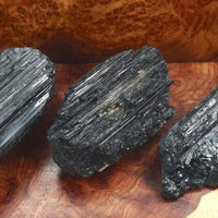 Large Black Tourmaline Crystal 1 LB ( 5 - 8 Pcs ) Crystal From Brazil