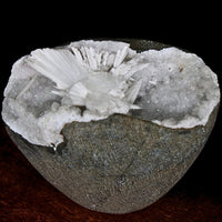 Scolecite Geode 148g 6x5cm Natural Calm Energy Stone for Chakra & Reiki