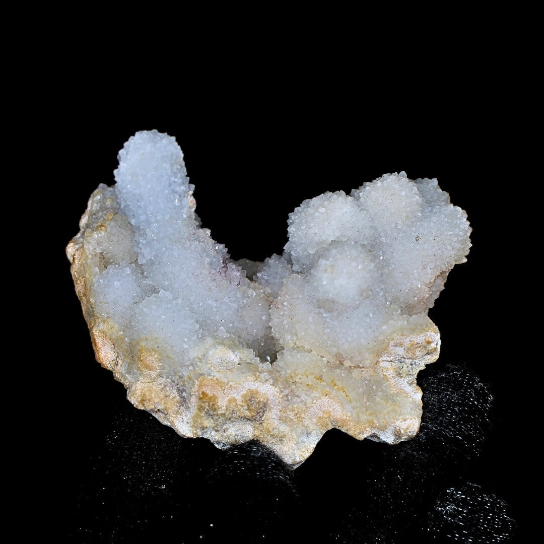 Natural Rainbow Quartz 136g Crystal Cluster Iridescent Mineral 8x5 cm