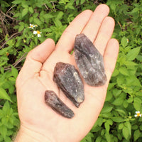 Super Seven Amethyst Cacoxenite Point (Super 7 Melody Stone, Crystal Point)