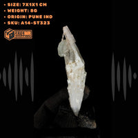 Natural Scolecite Cluster 8g Healing Crystal for Meditation, Calm & Energy