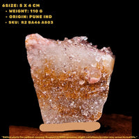 Phantom Clear Quartz 110g 5x4 cm Raw Crystal Cluster for Mineral Collectors