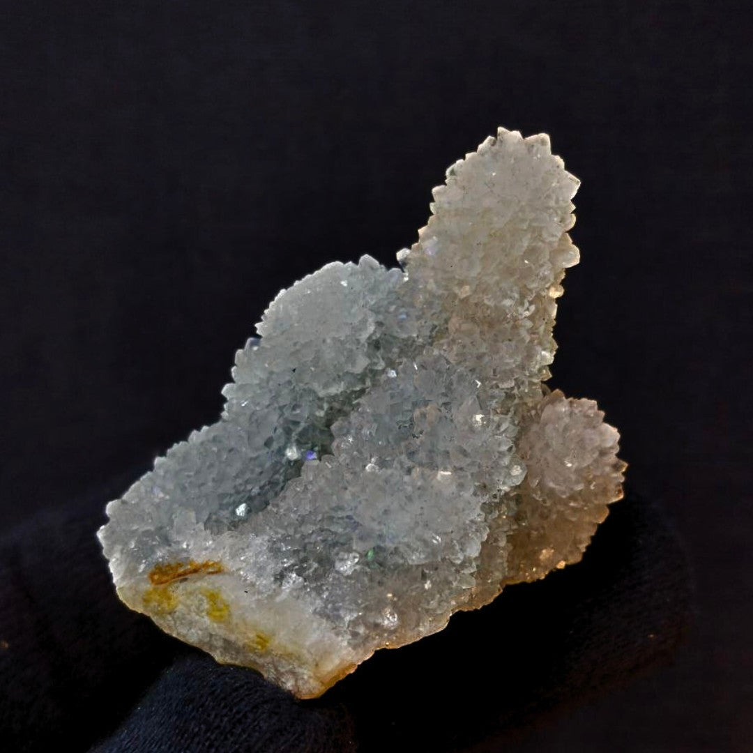 Rainbow Quartz Crystal Cluster 66g Natural Mineral Specimen from India