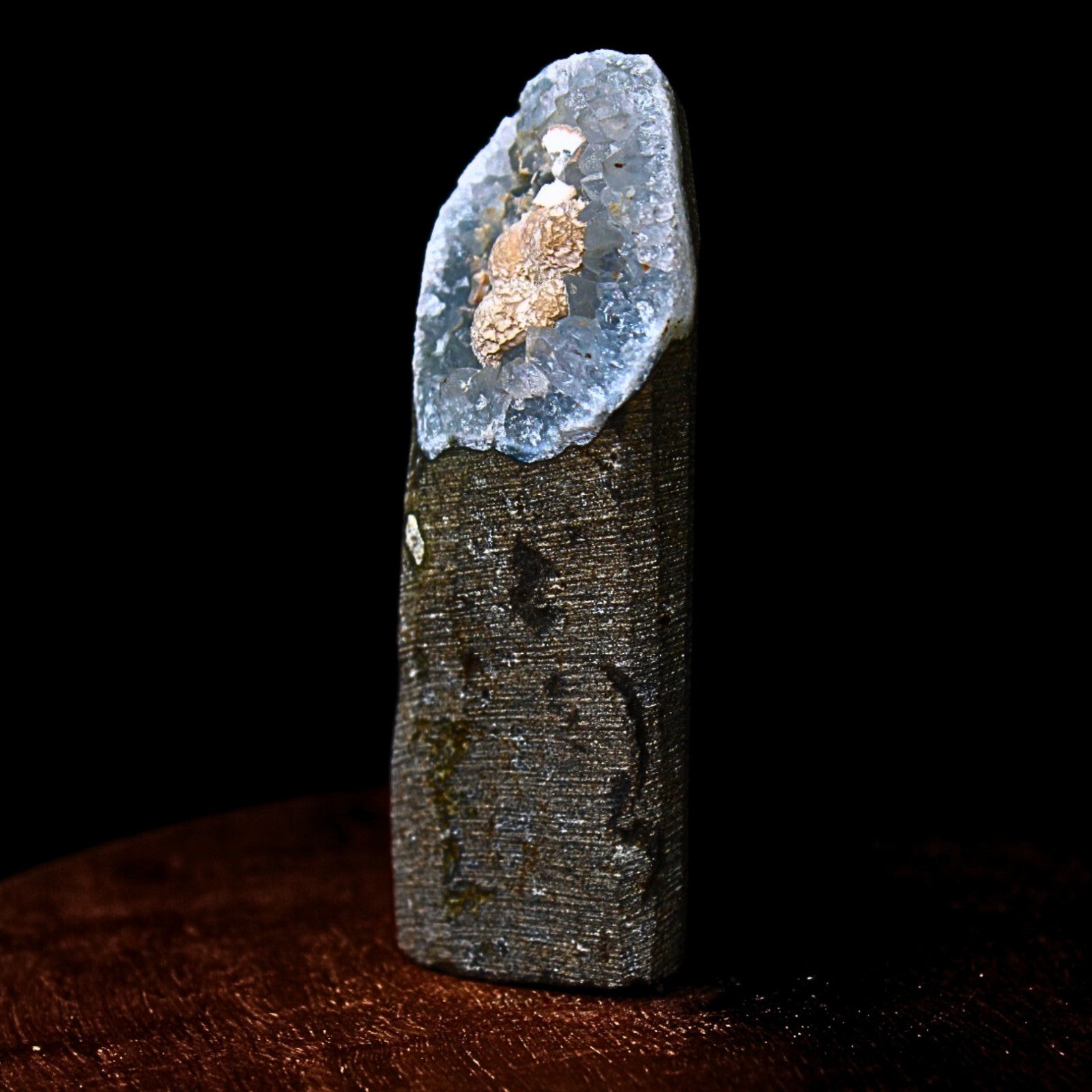 Natural MM Quartz Mordenite Geode 12g – Reiki Chakra Energy Healing Stone