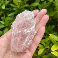 Large Rose Quartz Rough Natural Stones, 2.5"-6" Raw Rose Quartz, Pick A Weight