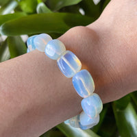 Wholesale Grade A++ Gemstone Nugget Bracelet, Choose from 18 Gemstone Types