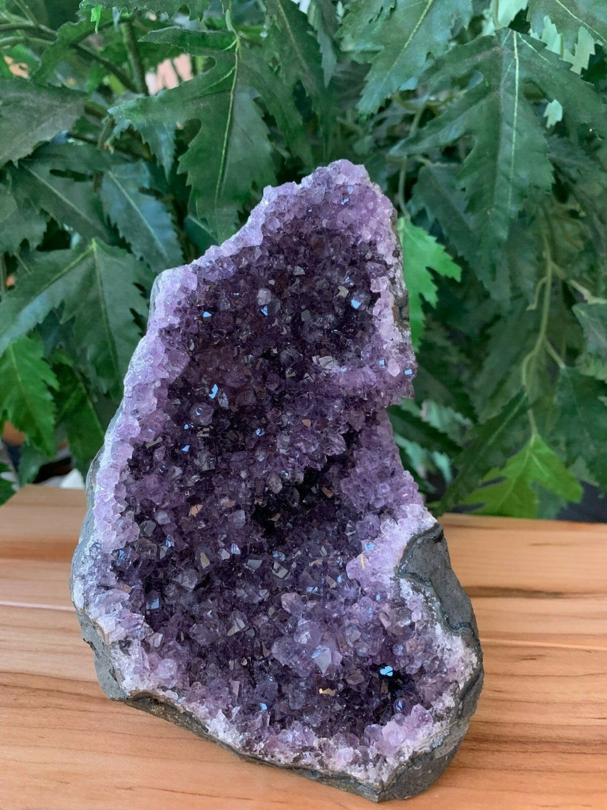 Amethyst Cluster, Amethyst Geode From Uruguay Cut Base, Pick a Size