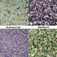 1/2 LB - 1 LB Tumbled Crystal Chips Bulk Gemstone Undrilled Beads Natural Stones