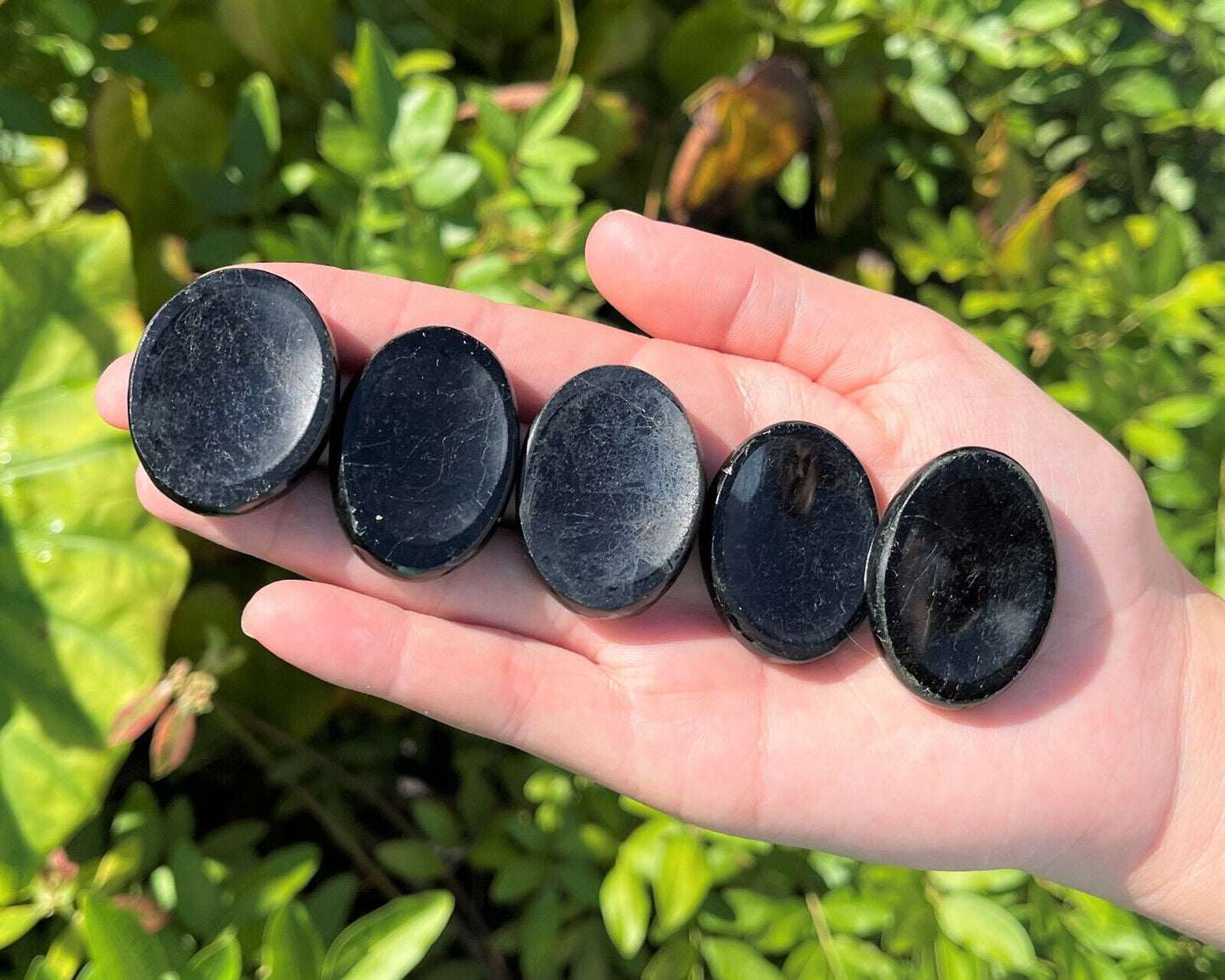 Natural Crystal Worry Stone: Choose Gemstone (Crystal Healing Pocket Stone)