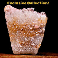 Phantom Clear Quartz 110g 5x4 cm Raw Crystal Cluster for Mineral Collectors