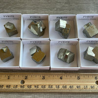 Grade A++ Spanish Pyrite Cube, Fools Gold Rock Reiki Crystal, Wholesale Bulk Lot
